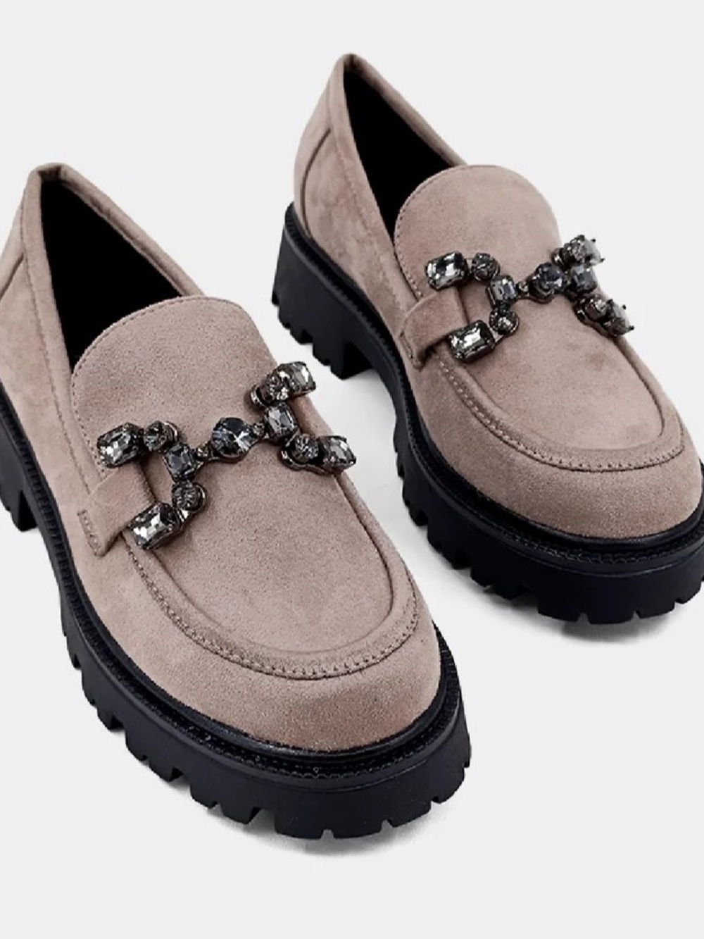 New in box. Tilda loafers ShuShop. Taupe